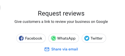 request google reviews