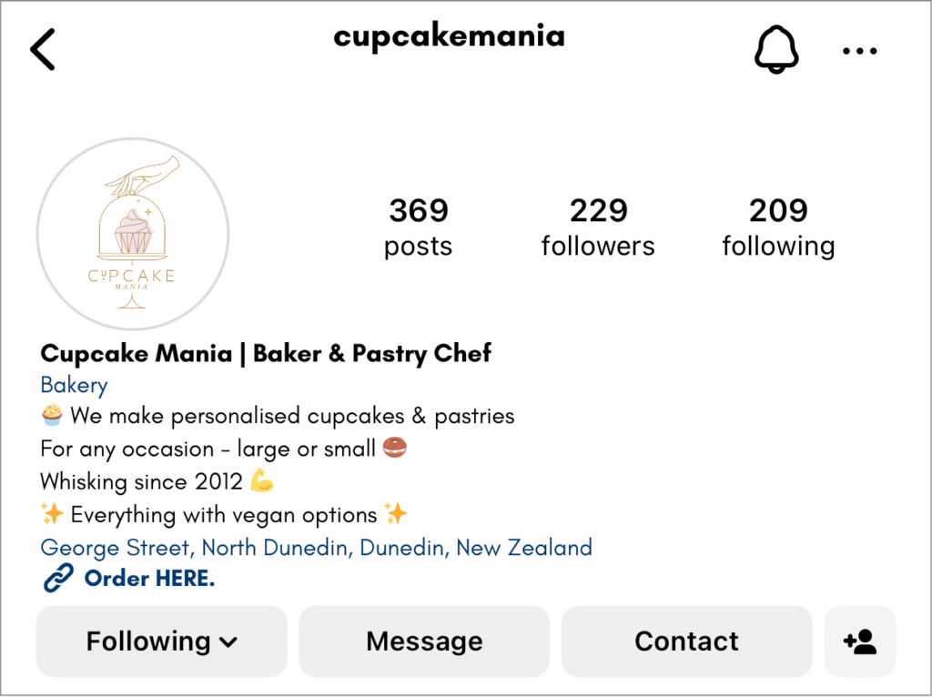 Improve Instagram bio with linktree and emojis