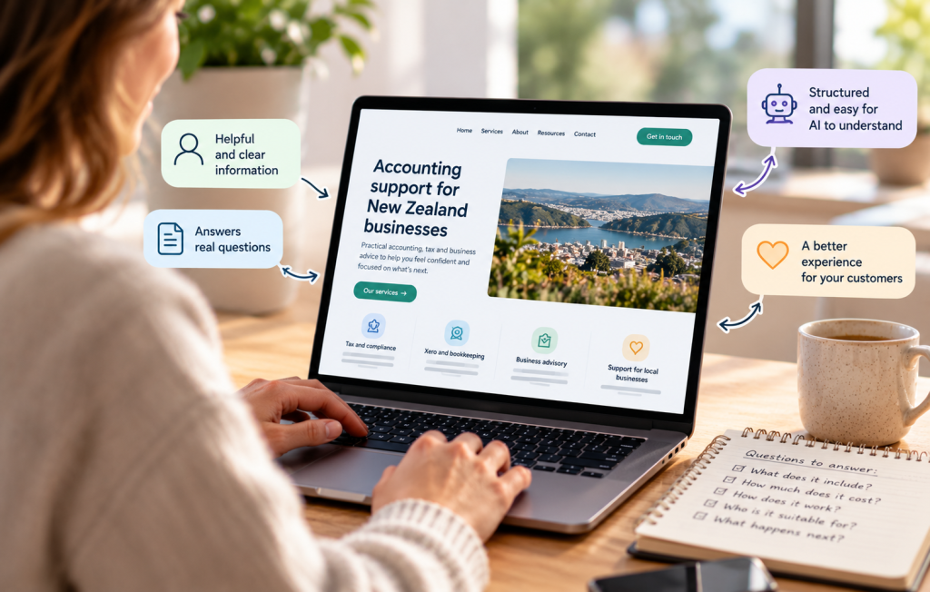 Don't optimise website for AI at the expense of people